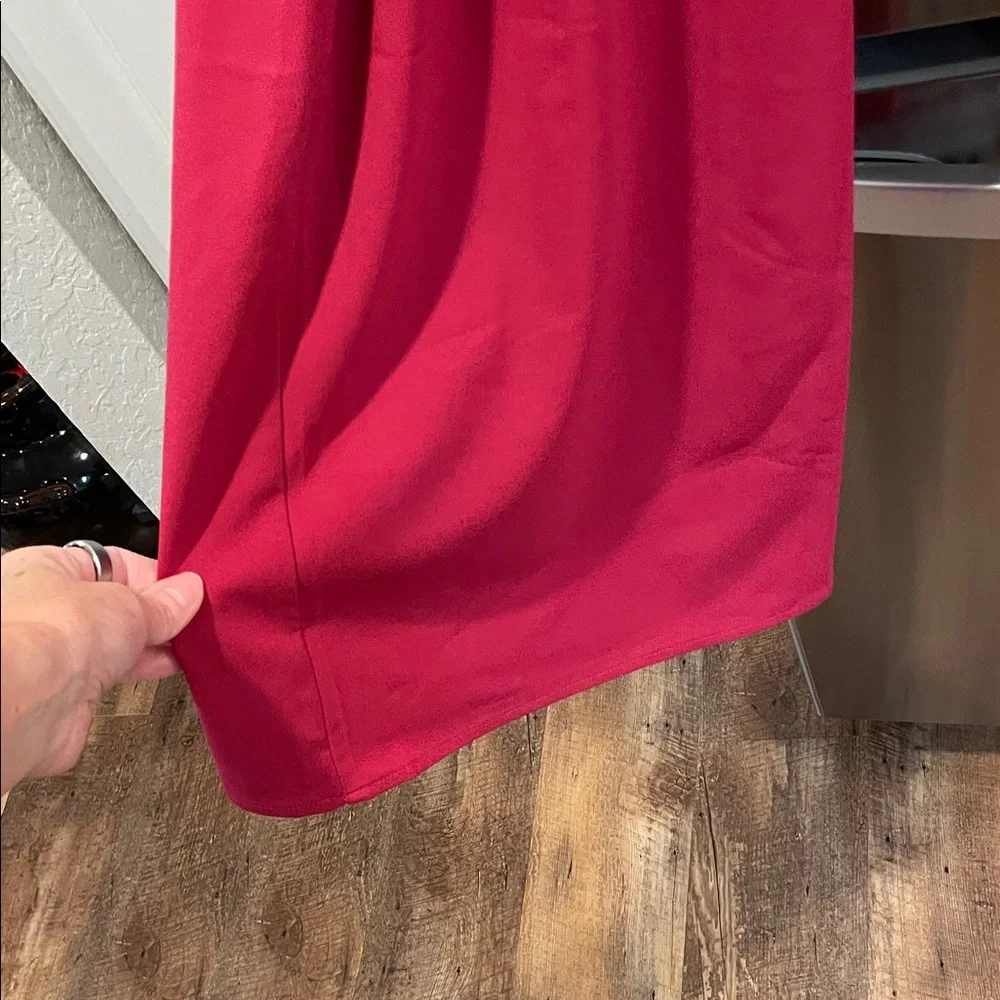 Flying Tomato Wide Leg Lined Trousers. Vibrant Pink Apparel - Picture 3 of 4